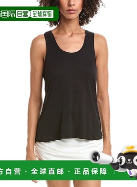 自营Splits59 Toni Scoop Neck Jersey Tank - black 美国奥莱直