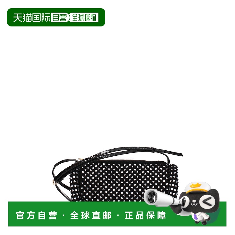 自营 Jw Anderson Leather Crossbody Women's Bag - black 【美