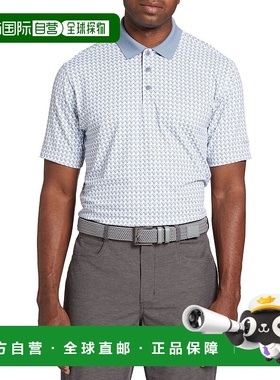 自营 Walter Hagen Performance 11 Polo衫男式白色猎犬高尔夫SRT