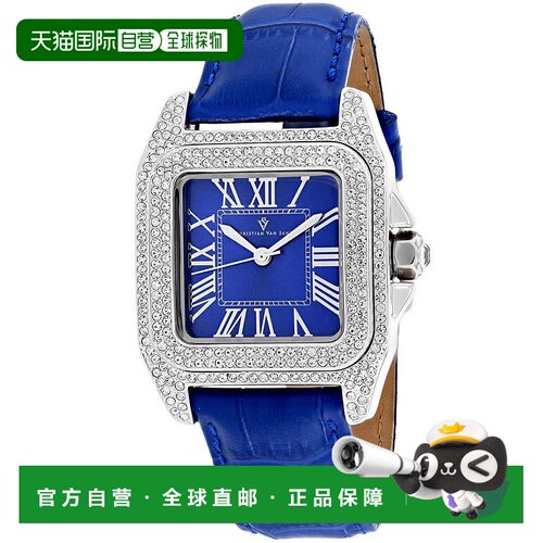 自营Christian Van Sant Women's Blue dial Watch - blue 美国奥
