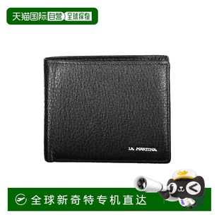 黑色 自营 钱包 美国奥莱直发 Martina皮革男式