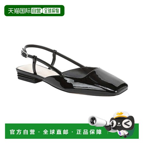 自营Franco Sarto Tailella Slingback-黑色 美国奥莱直发女鞋