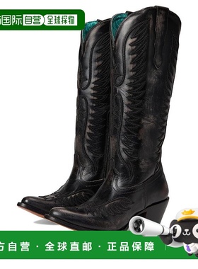 1h可退 【美国直邮】corral 女士 靴子皮鞋高跟靴皮靴