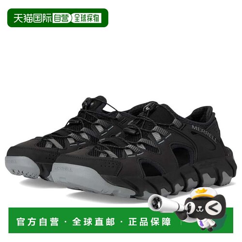 自营Merrell Maipo Explorer Sieve J038476凉鞋女装黑色绒面革渔