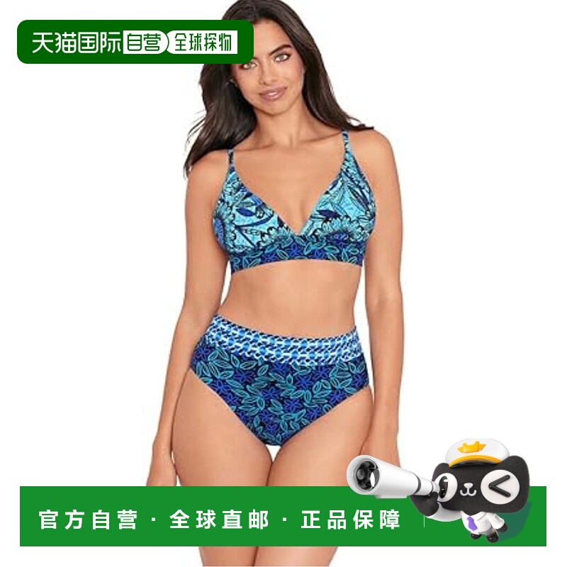 自营 skinny dippers紧身Dippers Kontiki Sophie比基尼底裤女式E