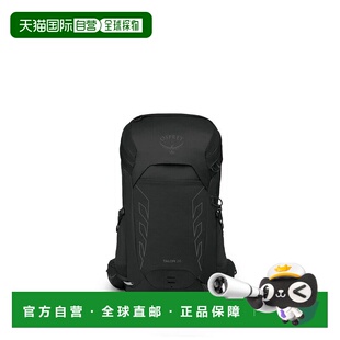 自营 OSPREY Talon魔爪26L旅行徒步户外双肩包男 黑色/煤灰色