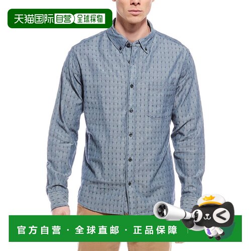 自营Billy Reid Tuscumbia Shirt - blue 美国奥莱直发