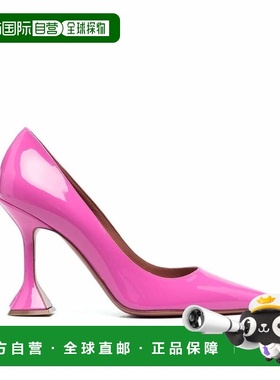 自营Amina Muaddi Calfskin High Heel Women's Pumps - multicol