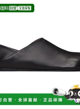 1h可退 香港直邮潮奢 J.W. Anderson 男士 黑色 Paw 乐福鞋 LF005