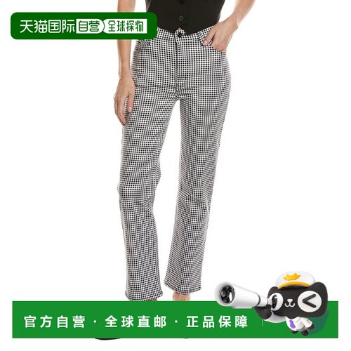 自营FRAME Denim Le Sleek黑色多直牛仔裤-黑色 美国奥莱直发