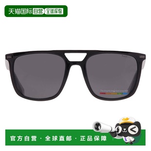 自营Polaroid Polarized Grey Navigator Men's Sunglasses PLD 4