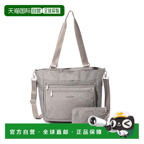 自营baggallini女式现代日常购物手提包，带护腕-石制传统 美国奥
