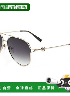 自营 Escada女式58毫米棕色太阳镜-金色 美国奥莱直发艾斯卡达