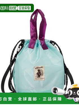 自营 日潮跑腿COBMASTER COB-CR KINCHAKU 尼龙抽绳手提包 Sax FR