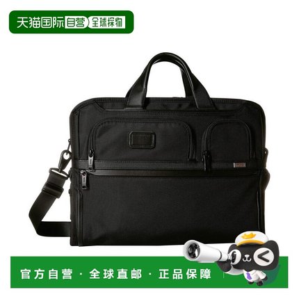 美国直邮Tumi 通用 单肩包电脑包防水途明通勤尼龙笔记本运动皮包