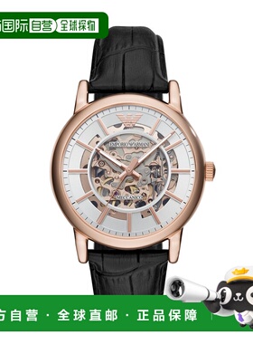自营 Emporio Armani阿玛尼机械系列经典潮流男表AR60007