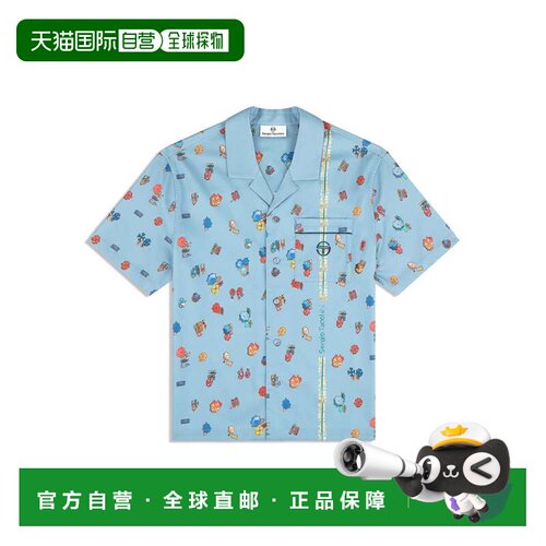 自营sergio tacchiniTosca Cabana Shirt - faded denim 美国奥莱