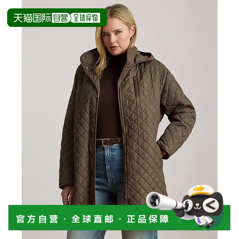 1h可退 【美国直邮】ralph lauren 女士 外套夹克立领大衣皮草