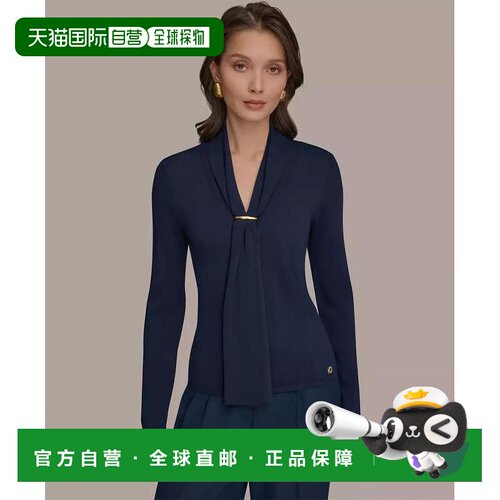 1h可退 【美国直邮】donna karan 女士 毛衣长袖套装