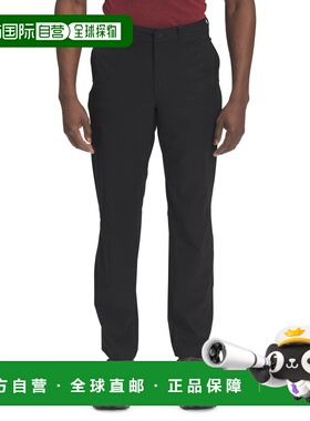 自营The North Face Paramount男式长裤棕色正面直筒拉链飞边SGN1