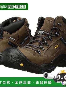 1h可退 香港直邮潮奢 keen 男士 Braddock Mid AL 防水靴子(Steel