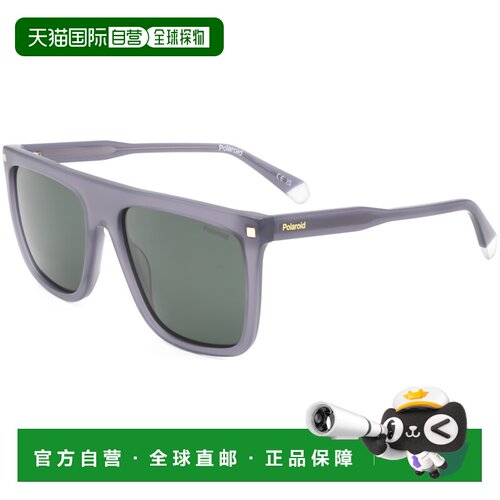 自营Polaroid Men's 56 mm Grey Sunglasses - grey 美国奥莱直发