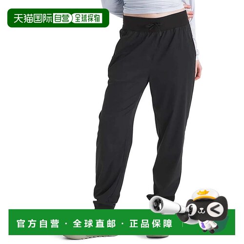 自营The North Face Aphrodite Arise Jogger女士黑色抽绳腰部GBO