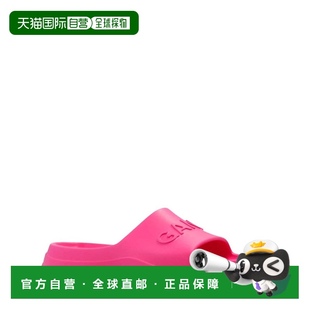 美国奥莱直发凉鞋 粉红色 ganni女士粉红色泳池拖鞋 自营