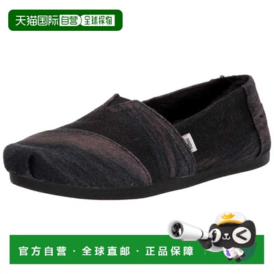 自营Toms Alpargata 3.0黑色Ombre 10018901女士-黑色 美国奥莱直