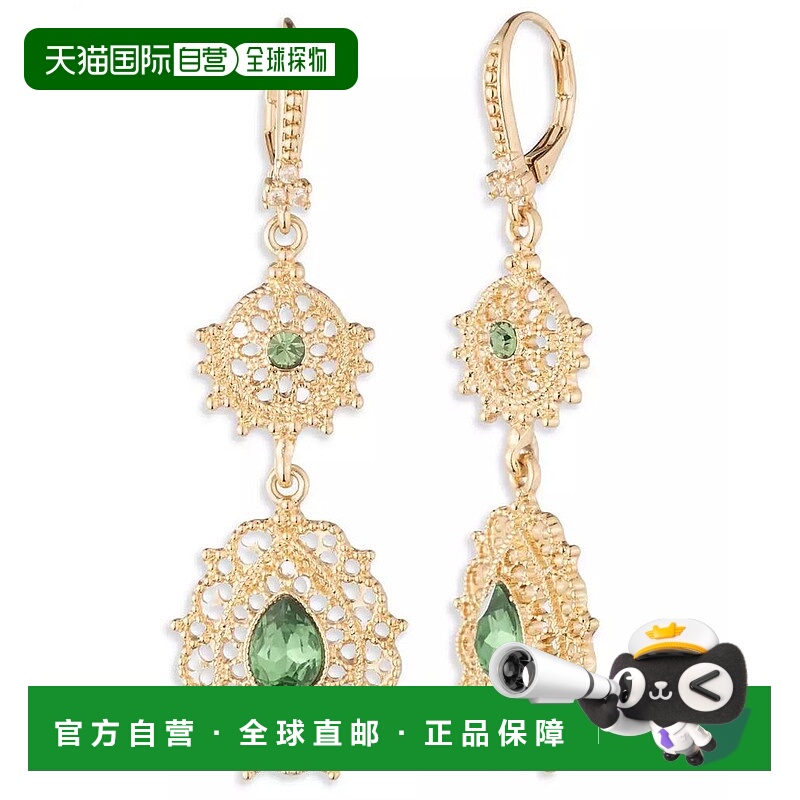 1h可退 【美国直邮】marchesa  耳饰水晶精致耳环