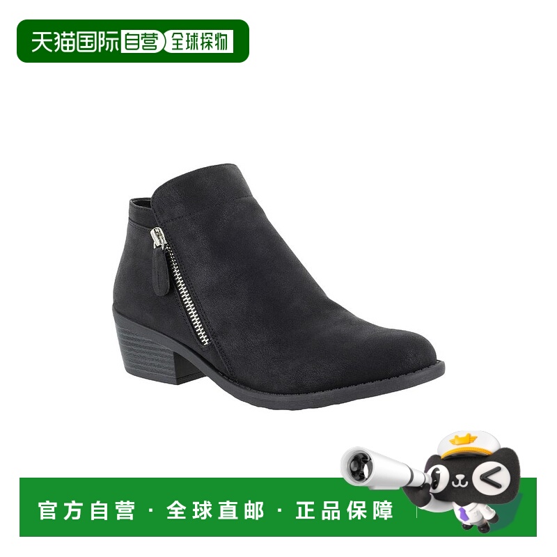 1h可退 【美国直邮】Easy Street Gusto 女士仿麂皮方跟及踝靴 时