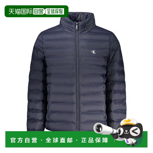 自营Calvin Klein Poliammide Men's Men's Jacket - blue 美国奥