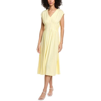 自营Nanette Nanette Lepore Sleeveless Midi Dress - yellow 美