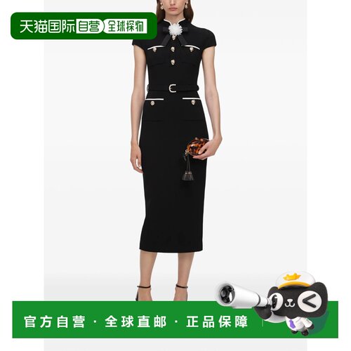 香港直邮Self-Portrait 连衣裙 AW26-074MB-B  BLACK长裙