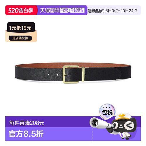 1h可退 Lauren Ralph Lauren|女士双面皮带腰带