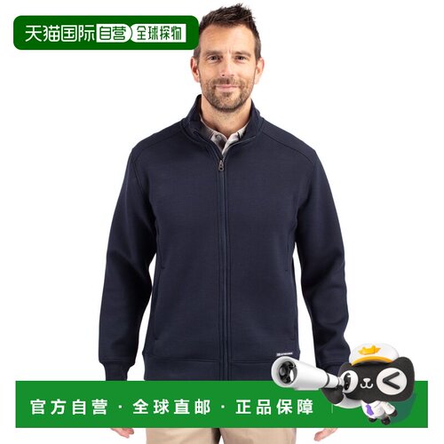 自营Cutter & Buck Roam Eco Recycled Full Zip Mens Jacket - n