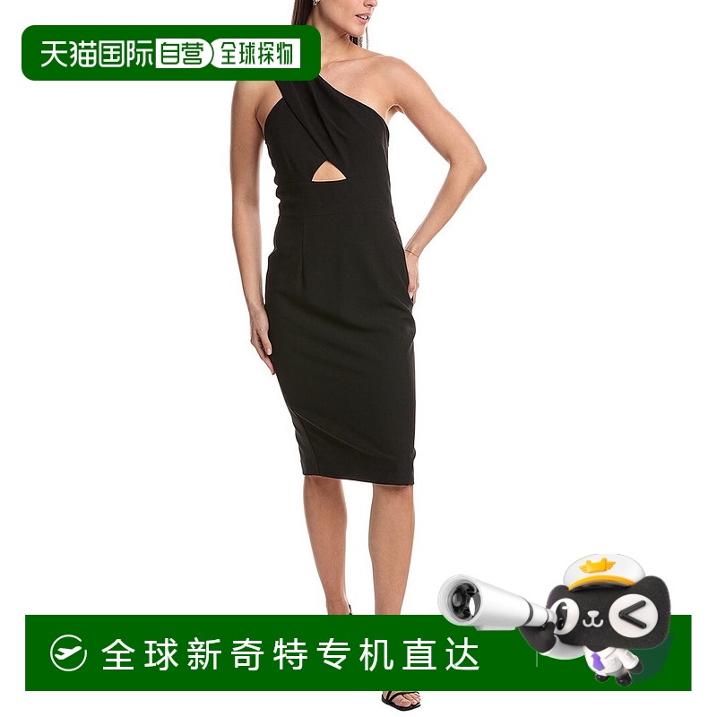 自营 Black Halo Honey Sheath Dress - black 【美国奥莱】直发