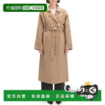 自营Favorite Daughter Women's The Paola Wool Blend Coat, Cam