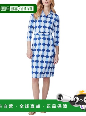 自营 J.McLaughlin Calla Dress - Navy/Blue 连衣裙美国直发奥莱
