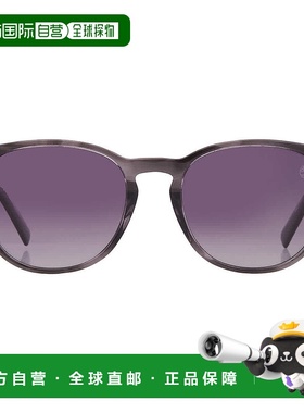 自营Timberland Polarized Smoke Oval Men's Sunglasses TB9319