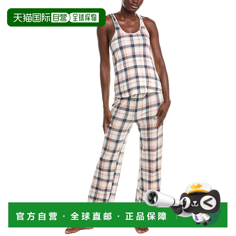 自营Honeydew 2pc Dream Team Pajama Pant Set - white 美国奥莱