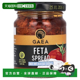 香港直邮Gaea,Feta 酱,4.4 盎司(125 克)酱汁