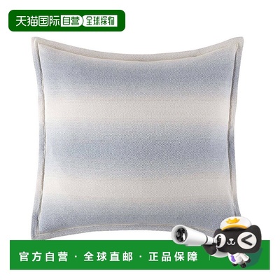 自营Peacock Alley Elena Euro Sham - blue 美国奥莱直发