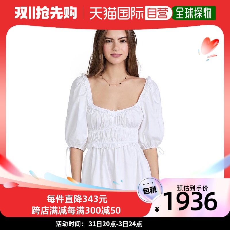 【美国直邮】for love & lemons 女士 连衣裙
