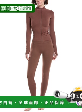 自营Phat Buddha 2pc Top & Legging Set - brown 美国奥莱直发