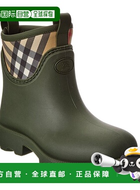 自营Burberry Marsh Rubber Bootie - green 美国奥莱直发