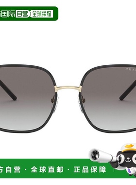 自营 Prada 普拉达 女士 徽标太阳镜 PR67XS black黑色 舒适时尚