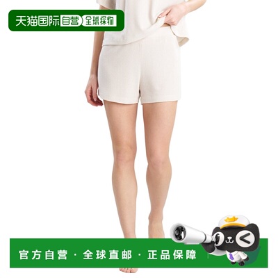 自营Natori Mila-Waffle Everywhere Shorts - white 美国奥莱直