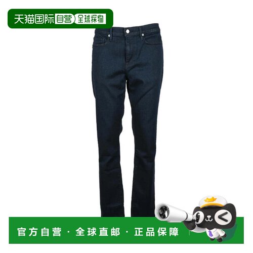 自营frameBlue Slim Fit Stretch Jeans - black 美国奥莱直发