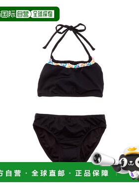自营 Peixoto 2 件套 Lola 比基尼套装 - 黑色 美国奥莱直发性感